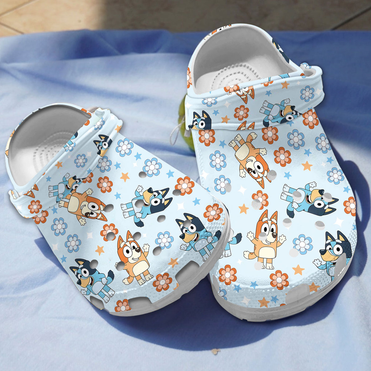 Bingo Bluey Cartoon Crocs, Clogs Shoes Comfortable For Men Women and Kids - GNL1465901