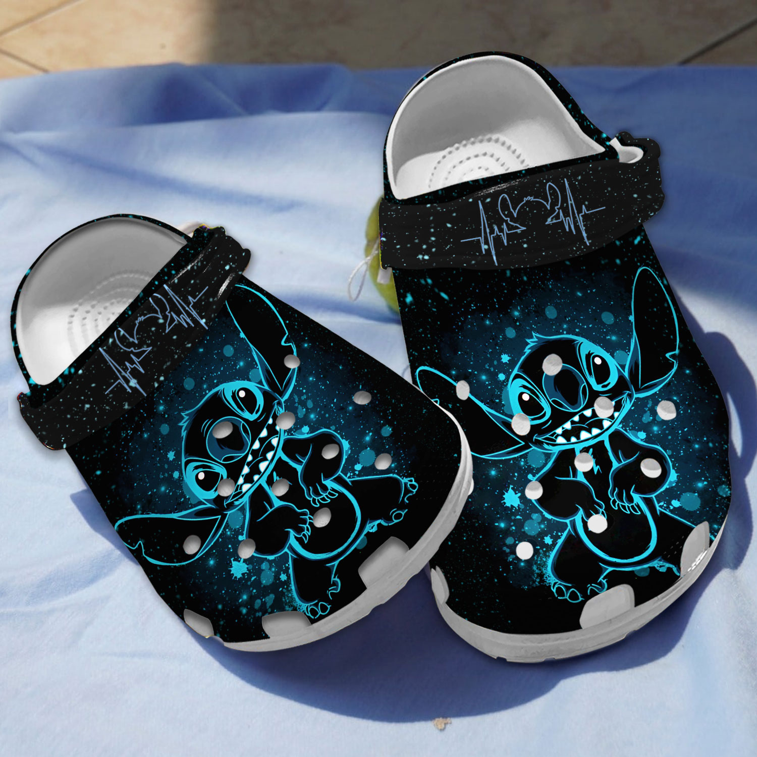 Stitch Cartoon Crocs, Clogs Shoes Comfortable For Men Women and Kids - GNL1465957