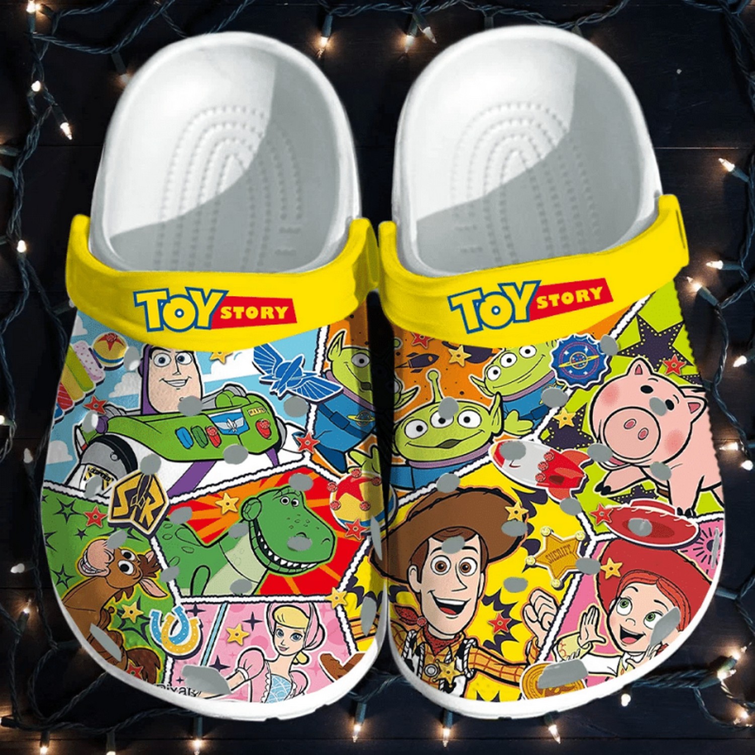 Toy Story Cartoon Crocs, Clogs Shoes Comfortable For Men Women and Kids - GNL1465950