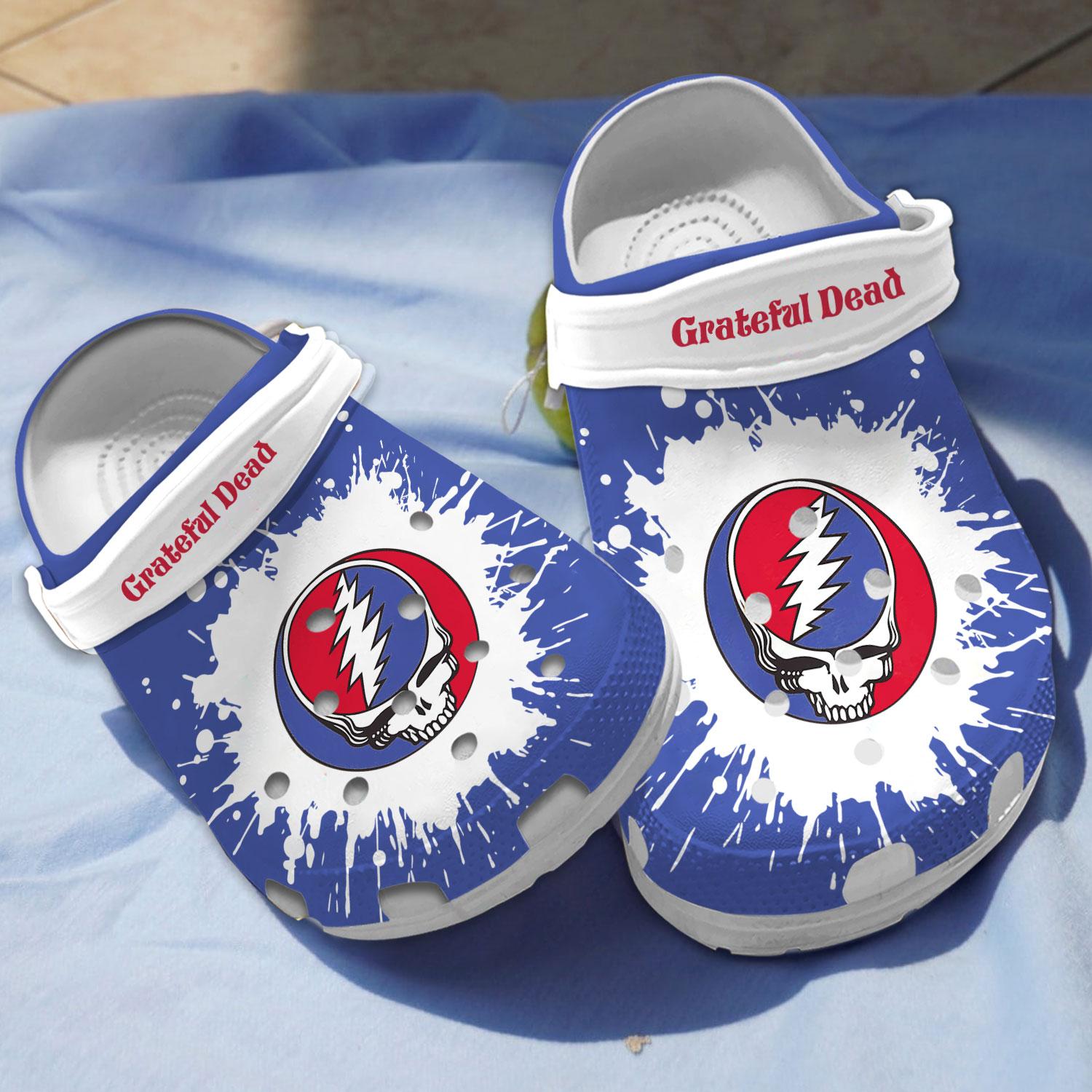 40th Anniversary Bon Jovi Music Crocs Crocband Clogs Shoes For Men Women and Kids
