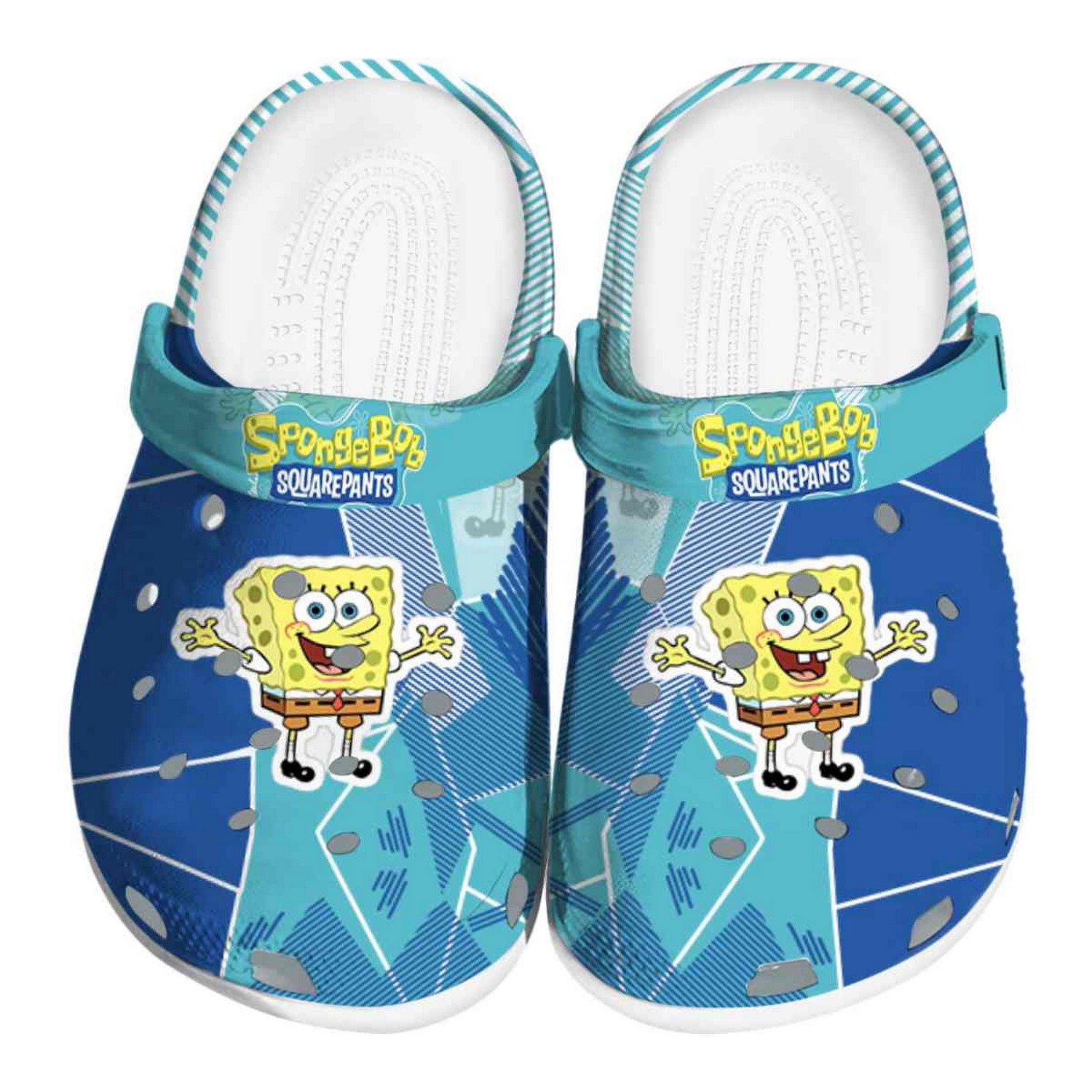Spongebob Squarepants Cartoon Crocs, Clogs Shoes Comfortable For Men Women and Kids - GNL1466005