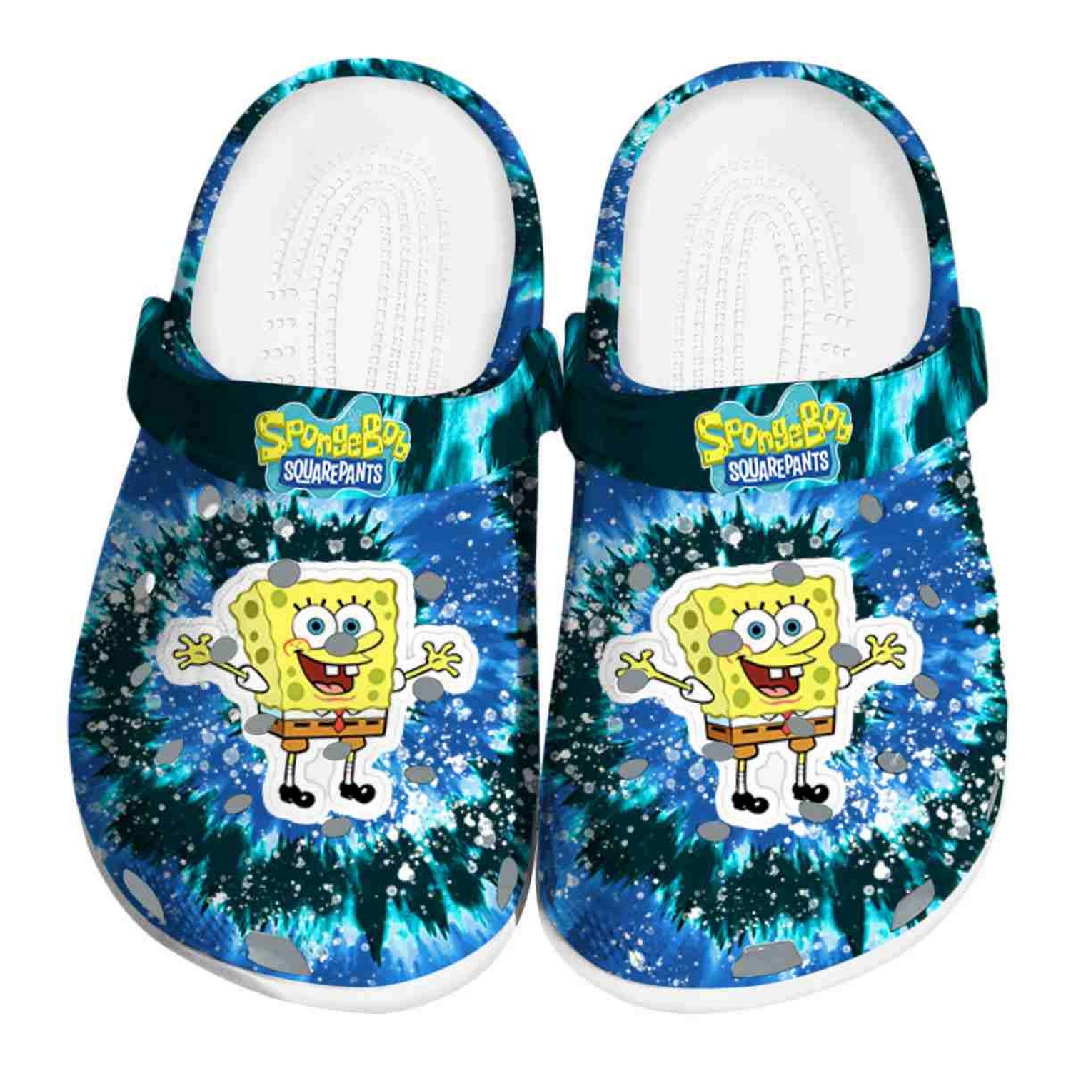 Spongebob Squarepants Cartoon Crocs, Clogs Shoes Comfortable For Men Women and Kids - GNL1466010