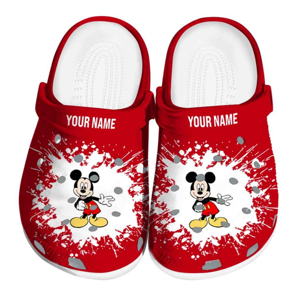 Mickey Mouse Cartoon Crocs, Clogs Shoes Comfortable For Men Women and Kids - GNL1466095