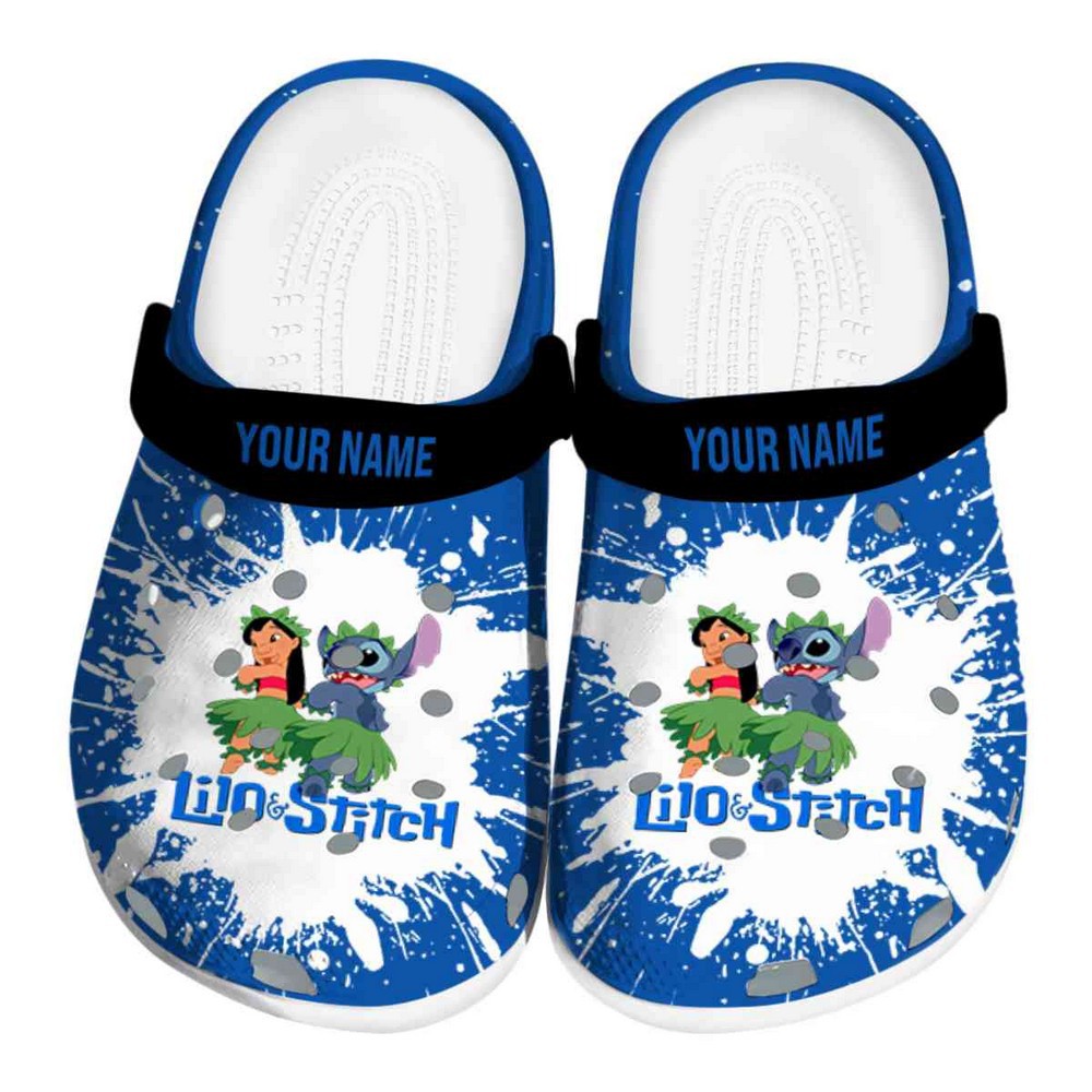 Lilo And Stitch Cartoon Crocs, Clogs Shoes Comfortable For Men Women and Kids - GNL1466125