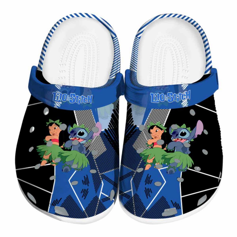 Lilo And Stitch Cartoon Crocs, Clogs Shoes Comfortable For Men Women and Kids - GNL1466164