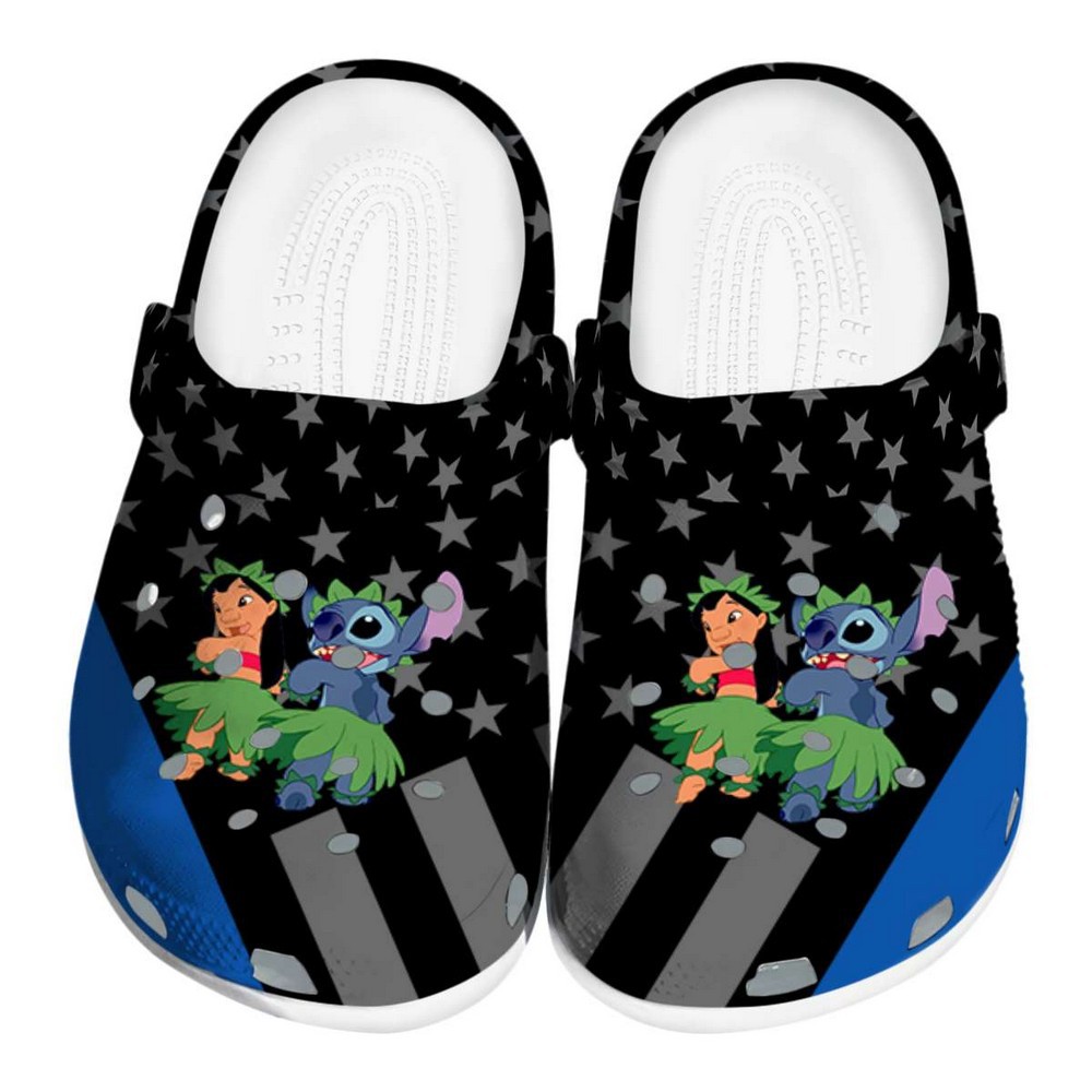 Lilo And Stitch Cartoon Crocs, Clogs Shoes Comfortable For Men Women and Kids - GNL1466144