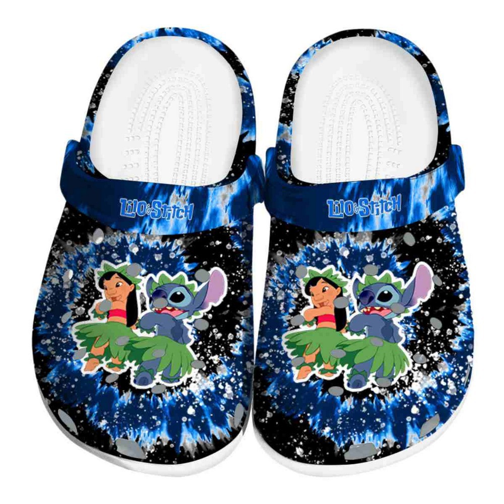 Lilo And Stitch Cartoon Crocs, Clogs Shoes Comfortable For Men Women and Kids - GNL1466161