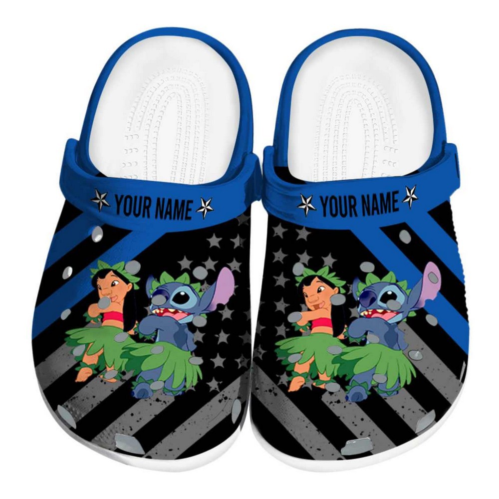 Lilo And Stitch Cartoon Crocs, Clogs Shoes Comfortable For Men Women and Kids - GNL1466151