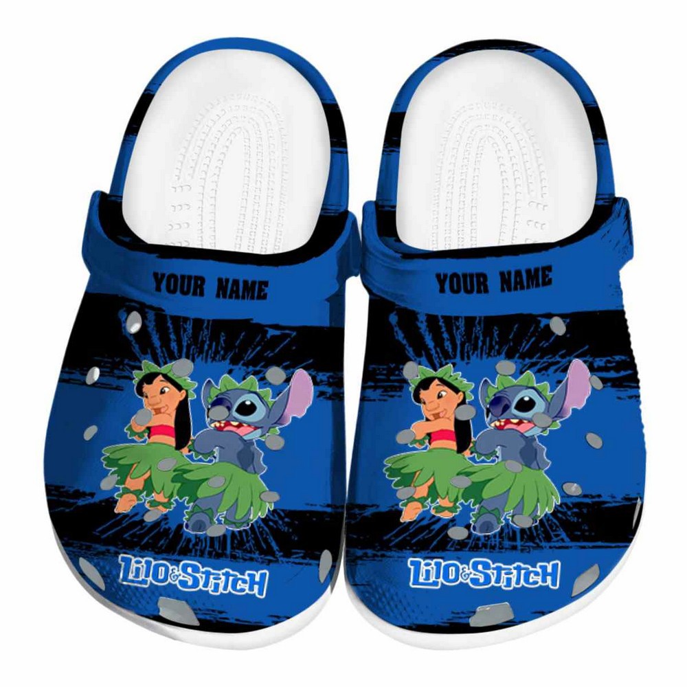 Lilo And Stitch Cartoon Crocs, Clogs Shoes Comfortable For Men Women and Kids - GNL1466145