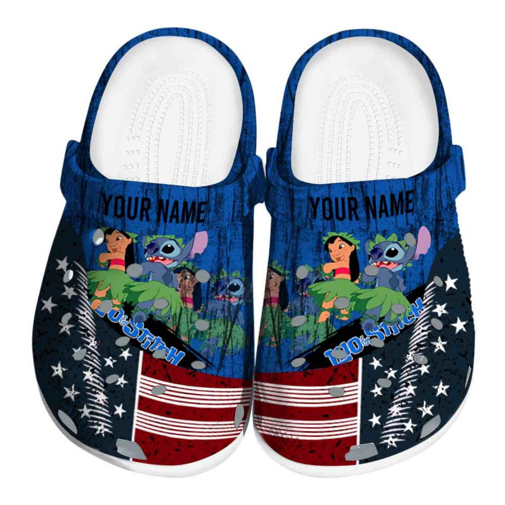 Lilo And Stitch Cartoon Crocs, Clogs Shoes Comfortable For Men Women and Kids - GNL1466155