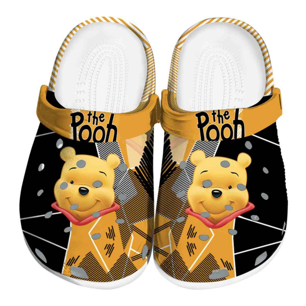 Winnie The Pooh Cartoon Crocs, Clogs Shoes Comfortable For Men Women and Kids - GNL1466177