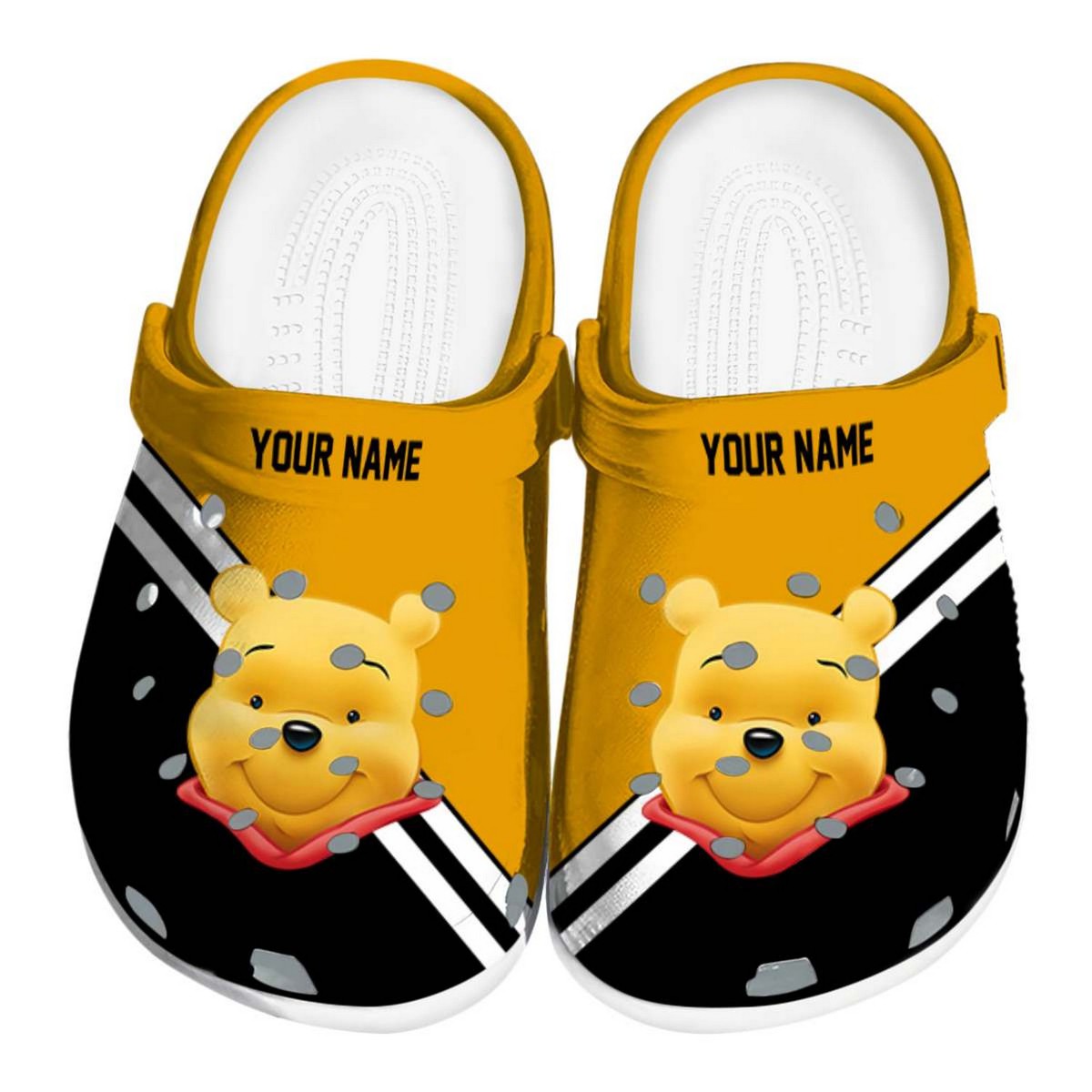 Winnie The Pooh Cartoon Crocs, Clogs Shoes Comfortable For Men Women and Kids - GNL1466174