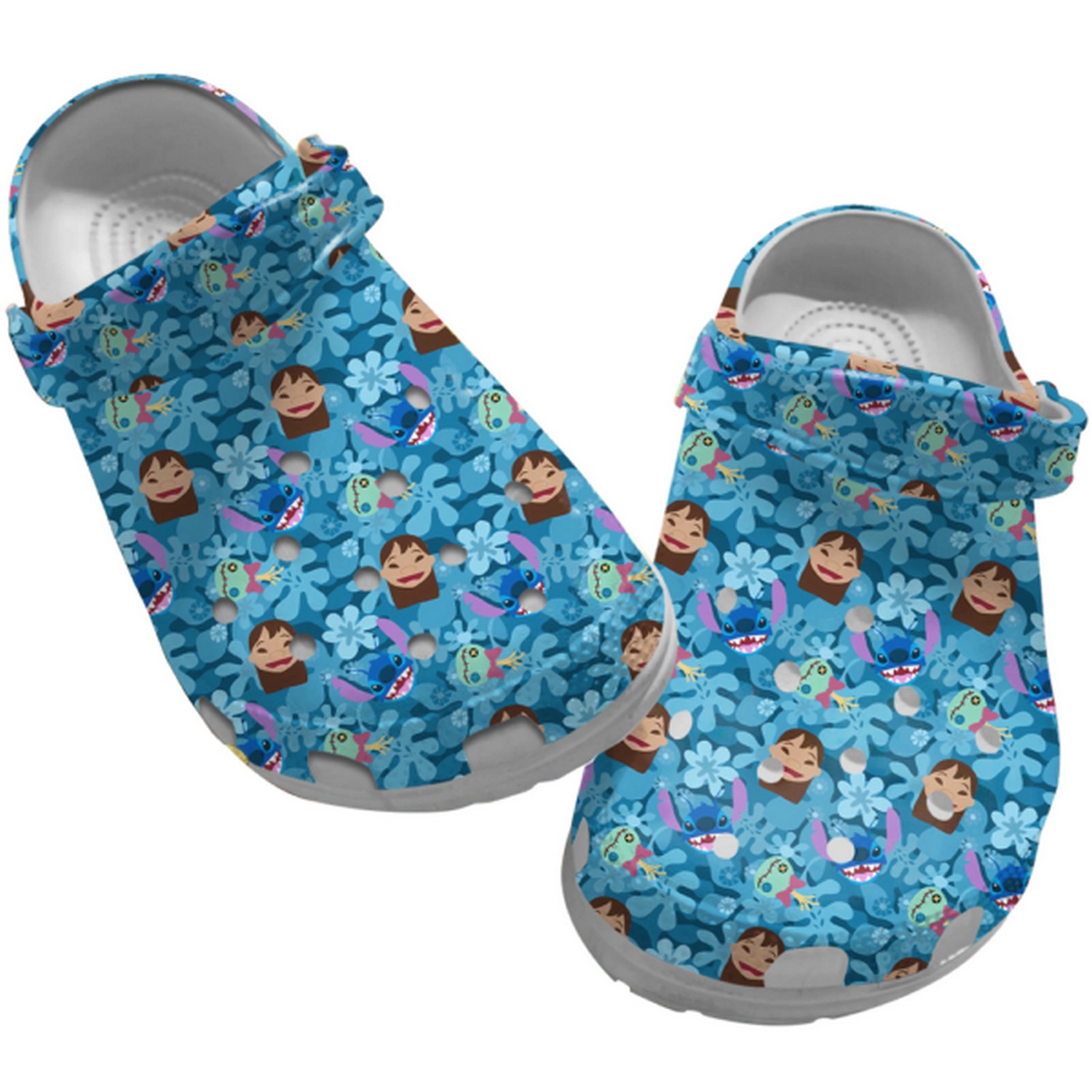 Lilo And Stitch Cartoon Crocs, Clogs Shoes Comfortable For Men Women and Kids - GNL1466231
