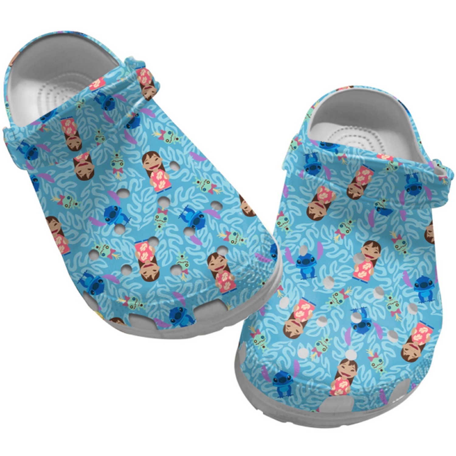 Lilo And Stitch Cartoon Crocs, Clogs Shoes Comfortable For Men Women and Kids - GNL1466227