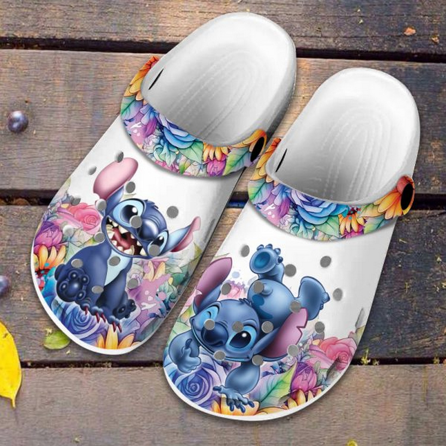 Stitch Cartoon Crocs, Clogs Shoes Comfortable For Men Women and Kids - GNL1466228