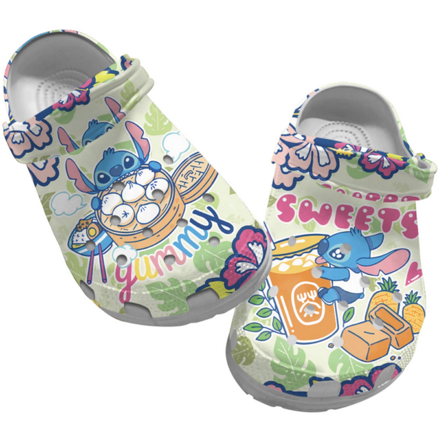 Stitch Cartoon Crocs, Clogs Shoes Comfortable For Men Women and Kids - GNL1466243