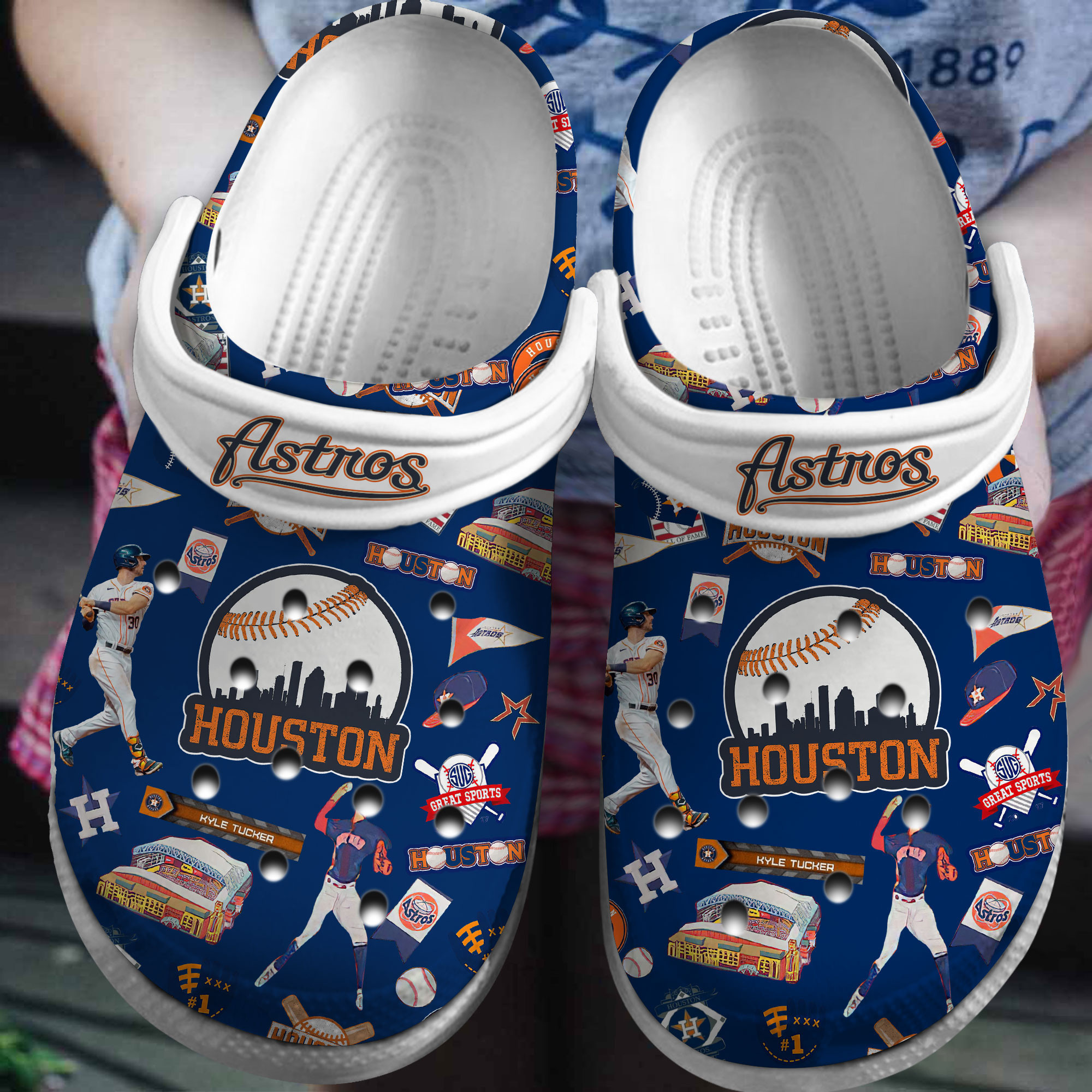 Houston Astros MLB Crocs Shoes Comfortable For Men Women and Kids - GNL16069