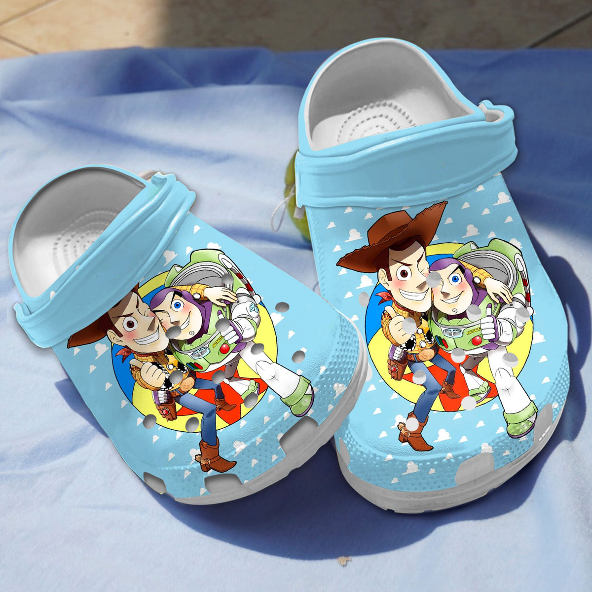 Toy Story Cartoon Crocs, Clogs Shoes Comfortable For Men Women and Kids - GNL1466337
