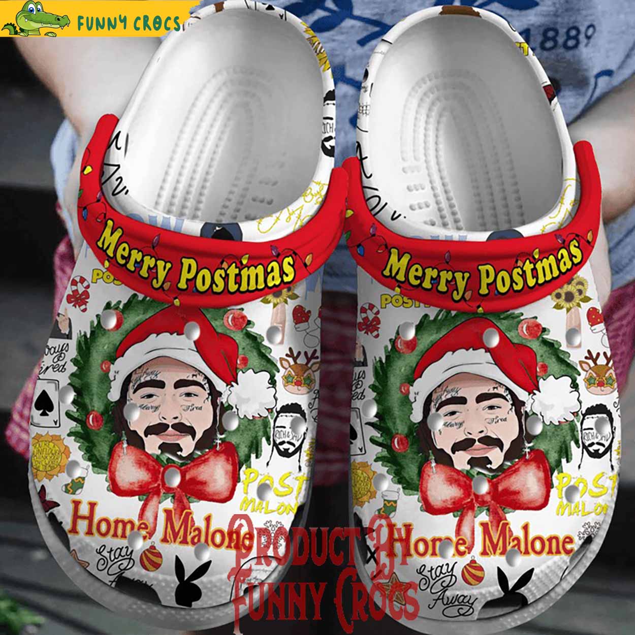MF DOOM Supervillain Music Crocs Crocband Clogs Shoes For Men Women and Kids