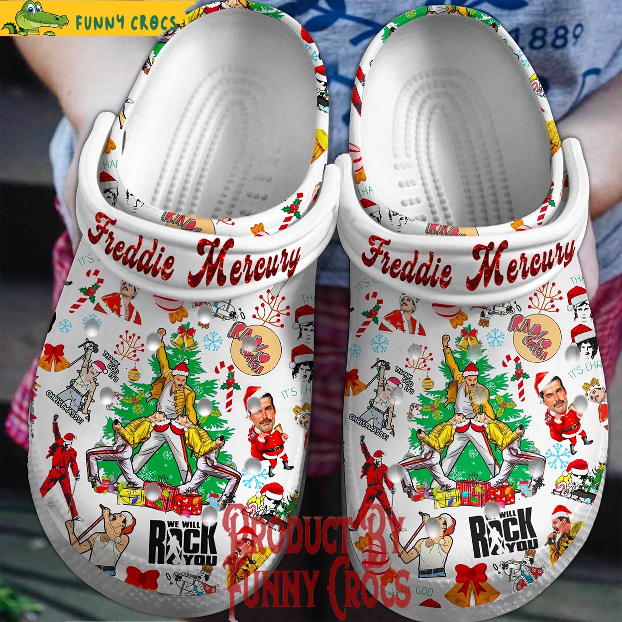 50 Cent Kisses Gangster Music Crocs Crocband Clogs Shoes For Men Women and Kids