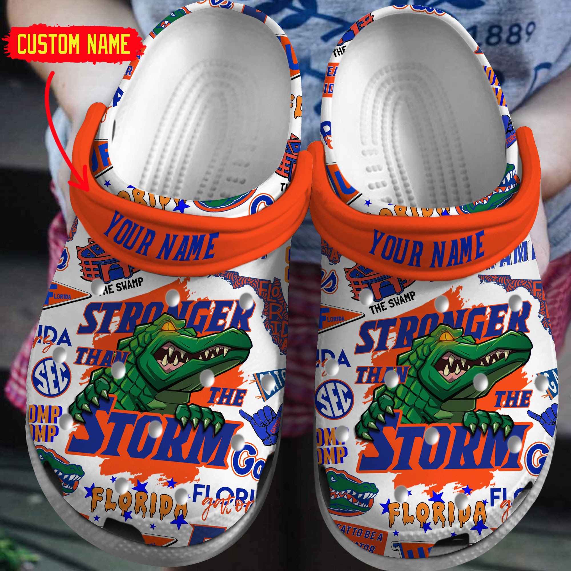 Florida Gators 2025 NCAA Sport Crocs Clogs For Men Women and Kids - GNL146601