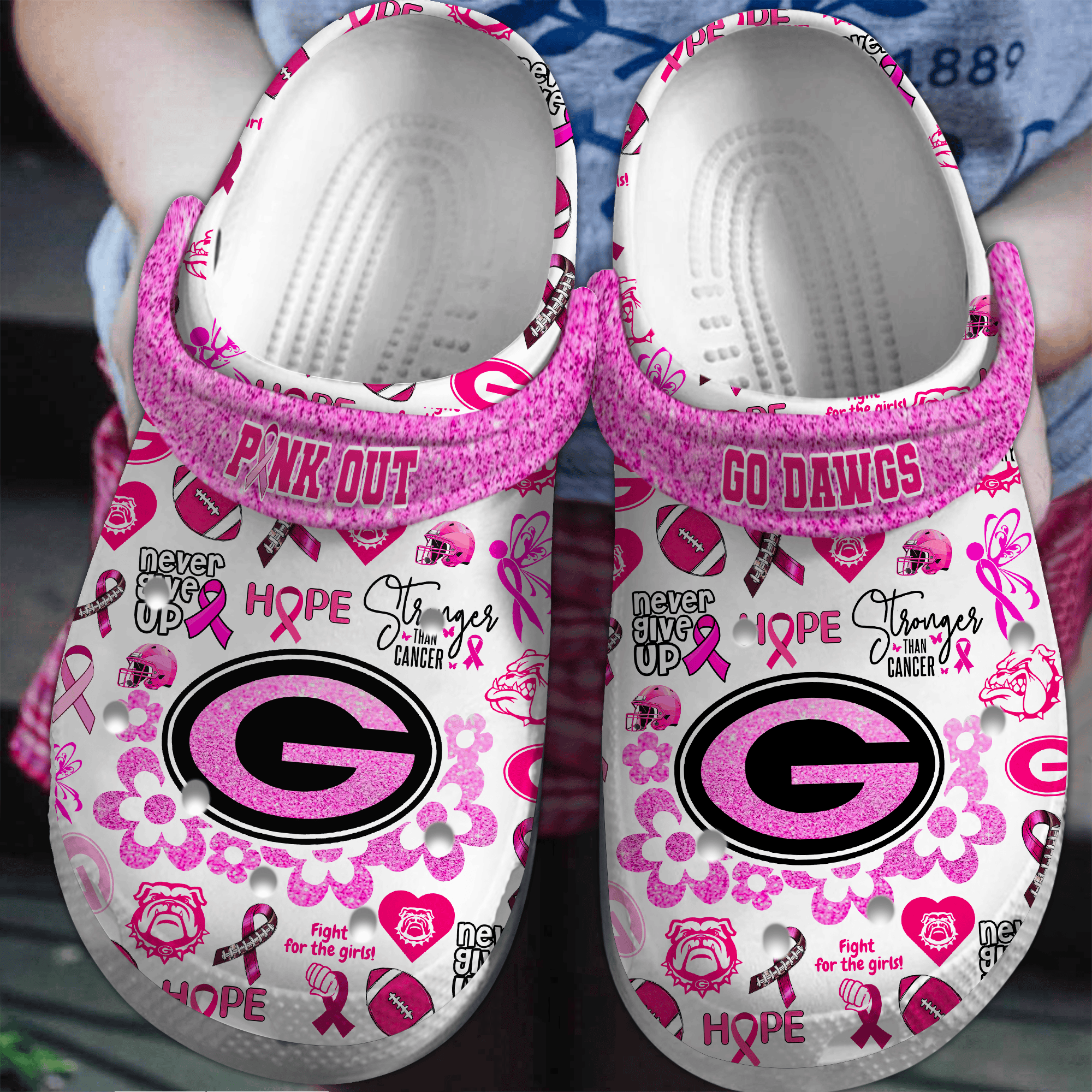 Georgia Bulldogs 2025 NCAA Sport Crocs Clogs For Men Women and Kids - GNL146611