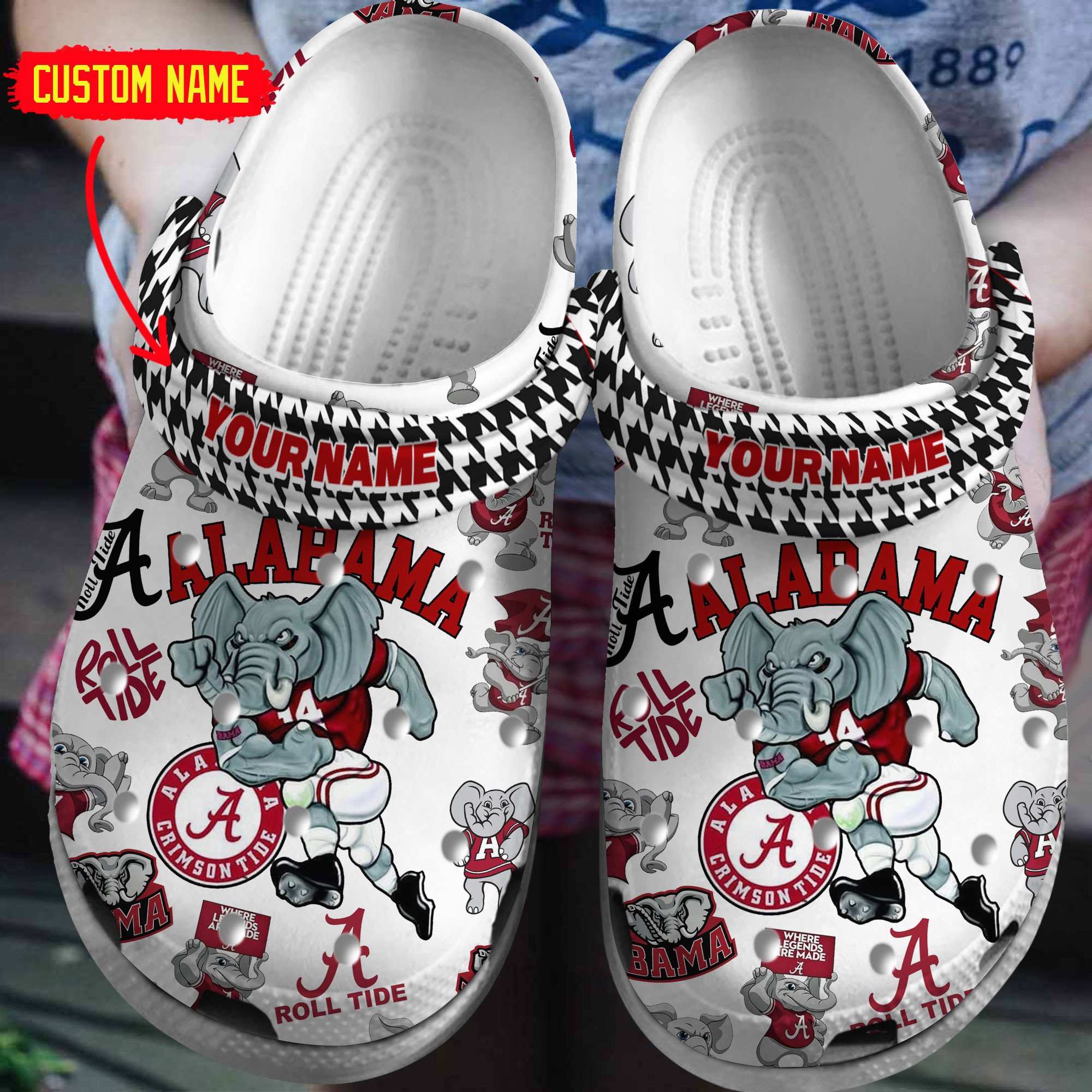 Alabama Crimson Tide 2025 NCAA Sport Crocs Clogs For Men Women and Kids - GNL146620