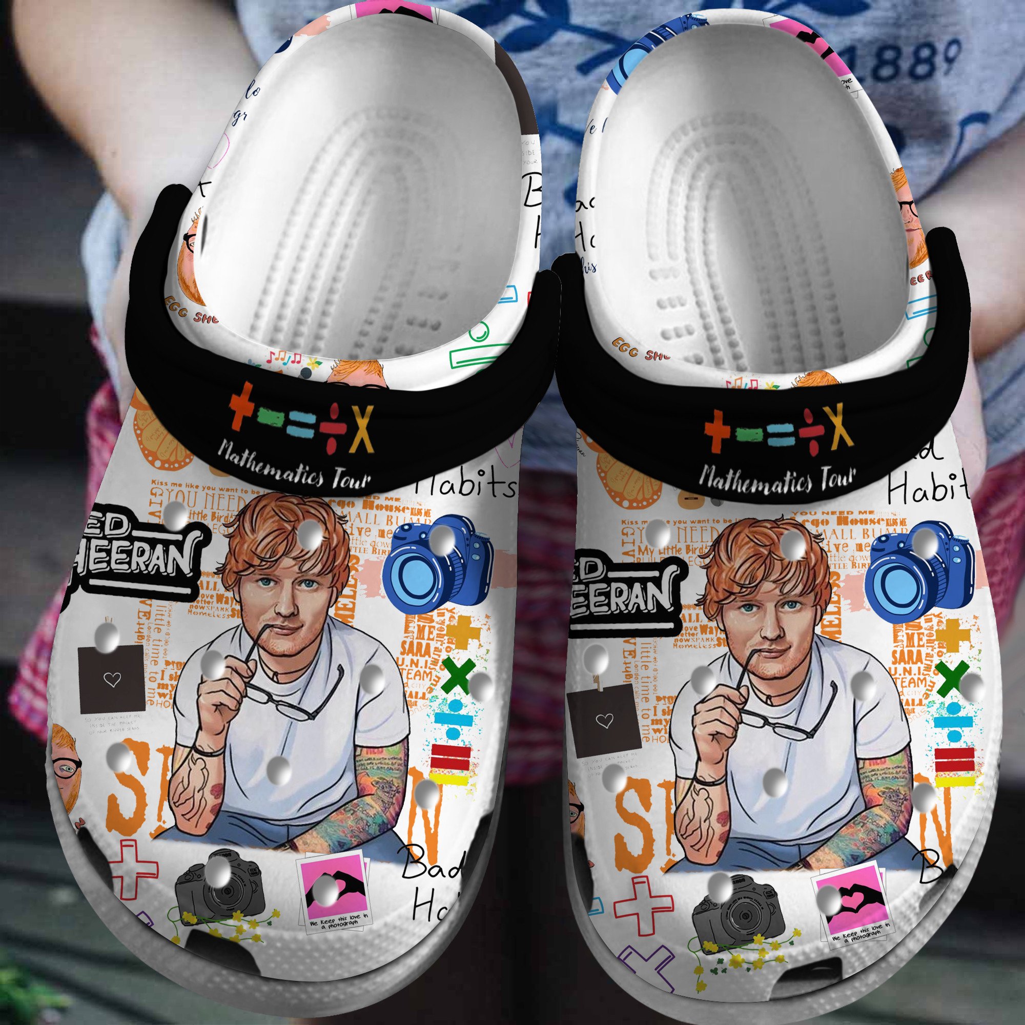 Sabrina Carpenter Music Movie Crocs Crocband Clogs Shoes For Men Women and Kids