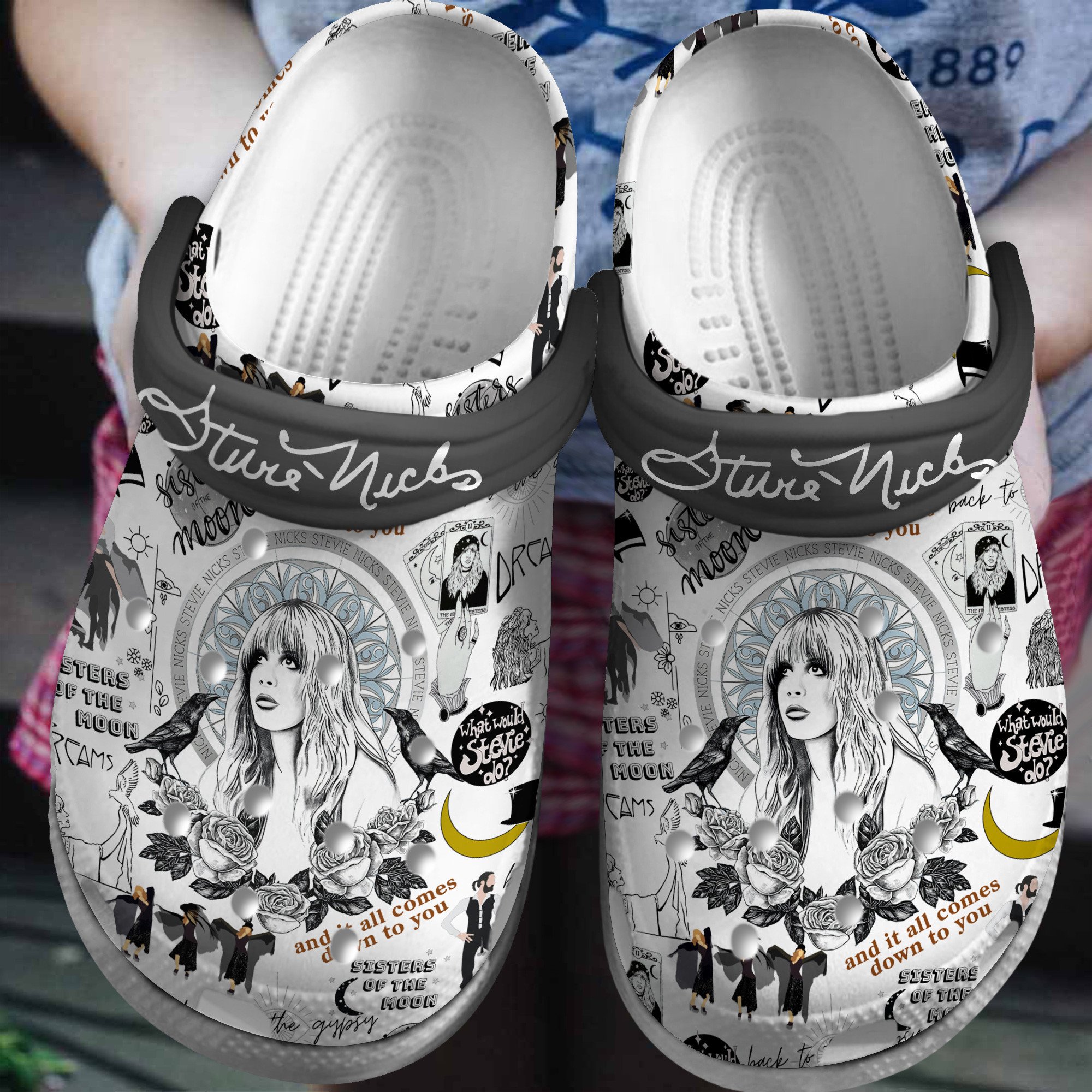 Foo Fighters Band Music Crocs Crocband Clogs Shoes For Men Women and Kids
