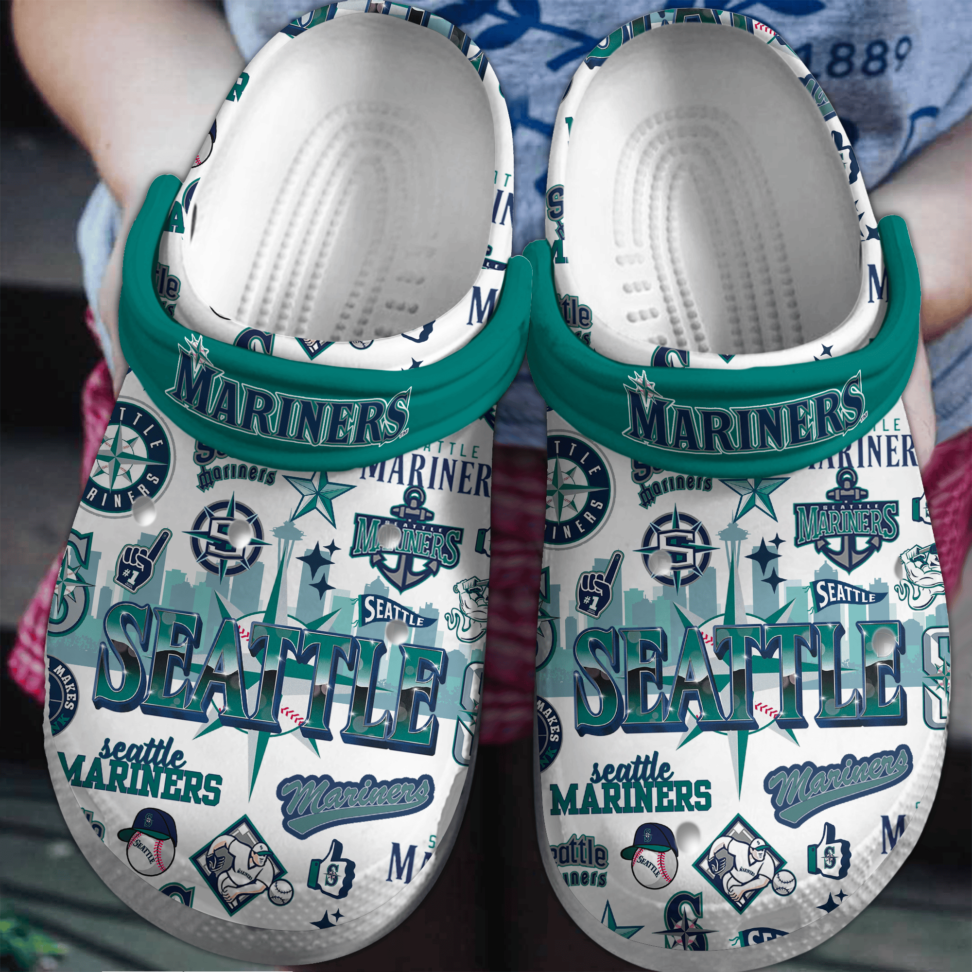Seattle Mariners MLB Crocs Shoes Comfortable For Men Women and Kids - GNL16077
