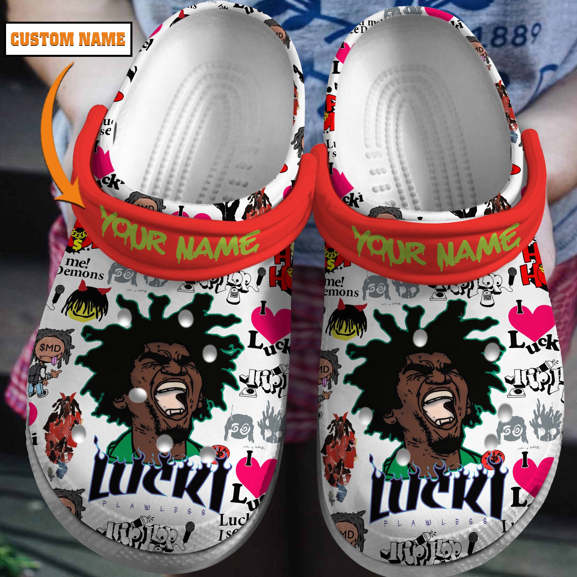 Zayn Malik Singer Music Crocs Crocband Clogs Shoes For Men Women and Kids