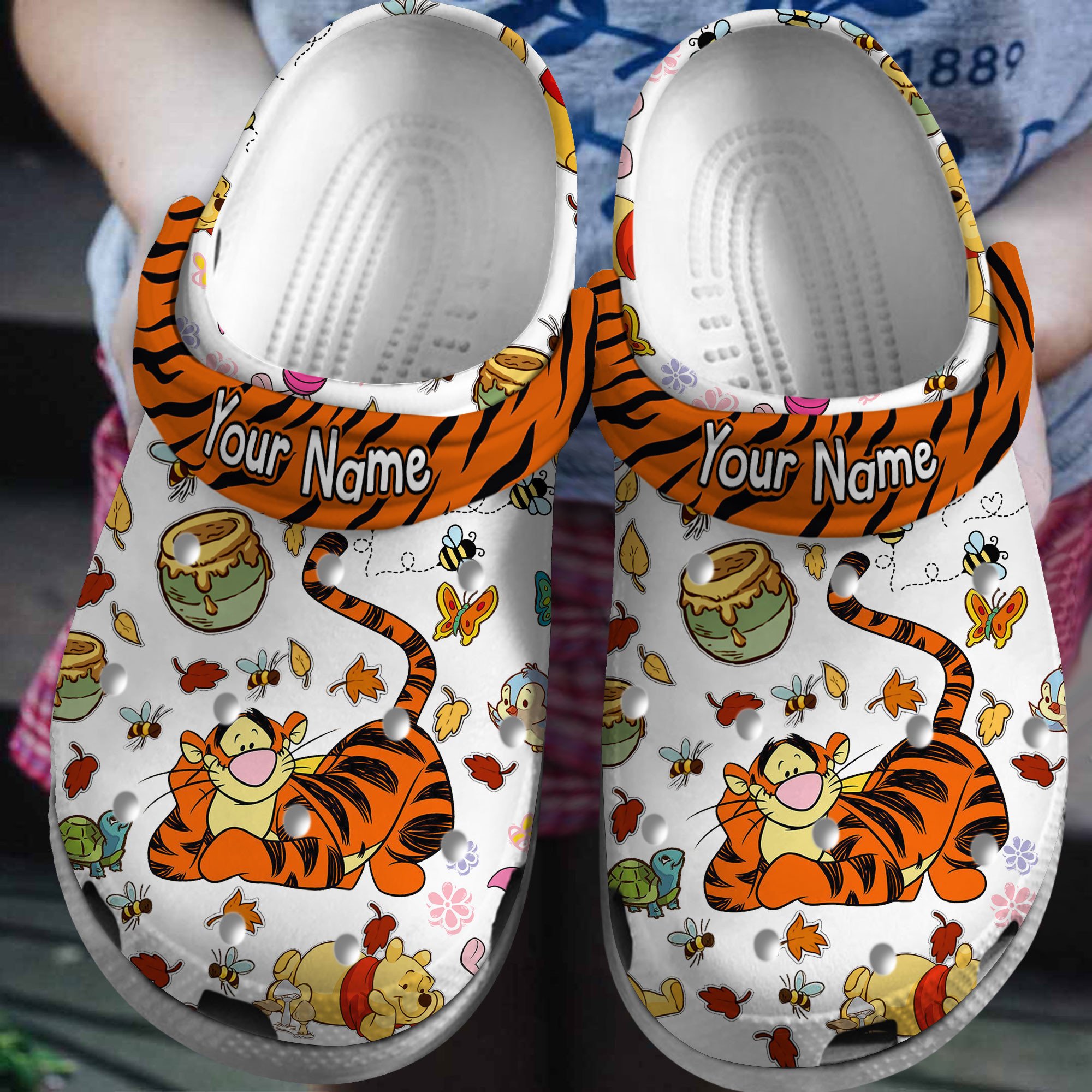 Winnie The Pooh Cartoon Crocs, Clogs Shoes Comfortable For Men Women and Kids - GNL2614668