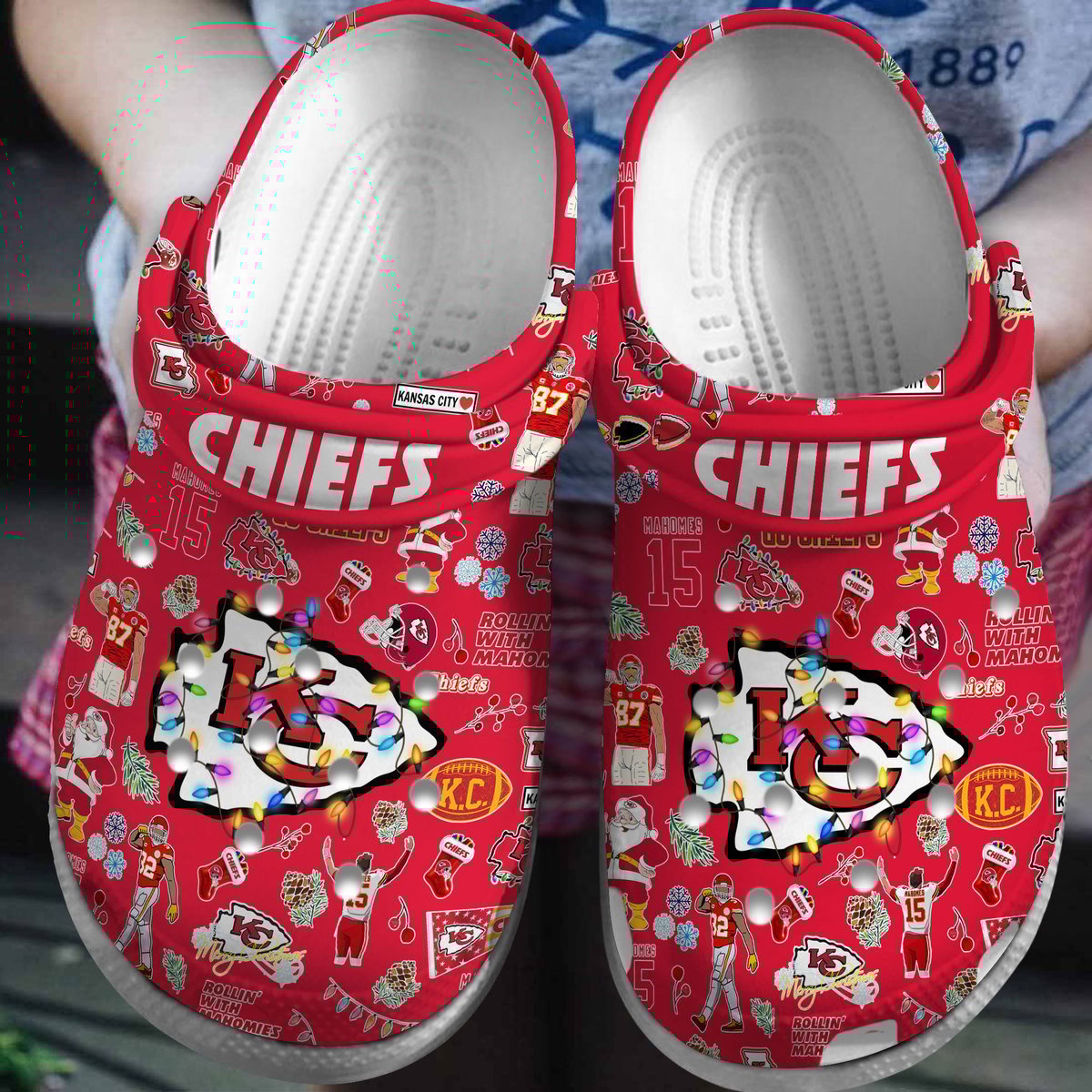 Kansas City Chiefs NFL Sport Crocs For Men Women and Kids - GNL1461472