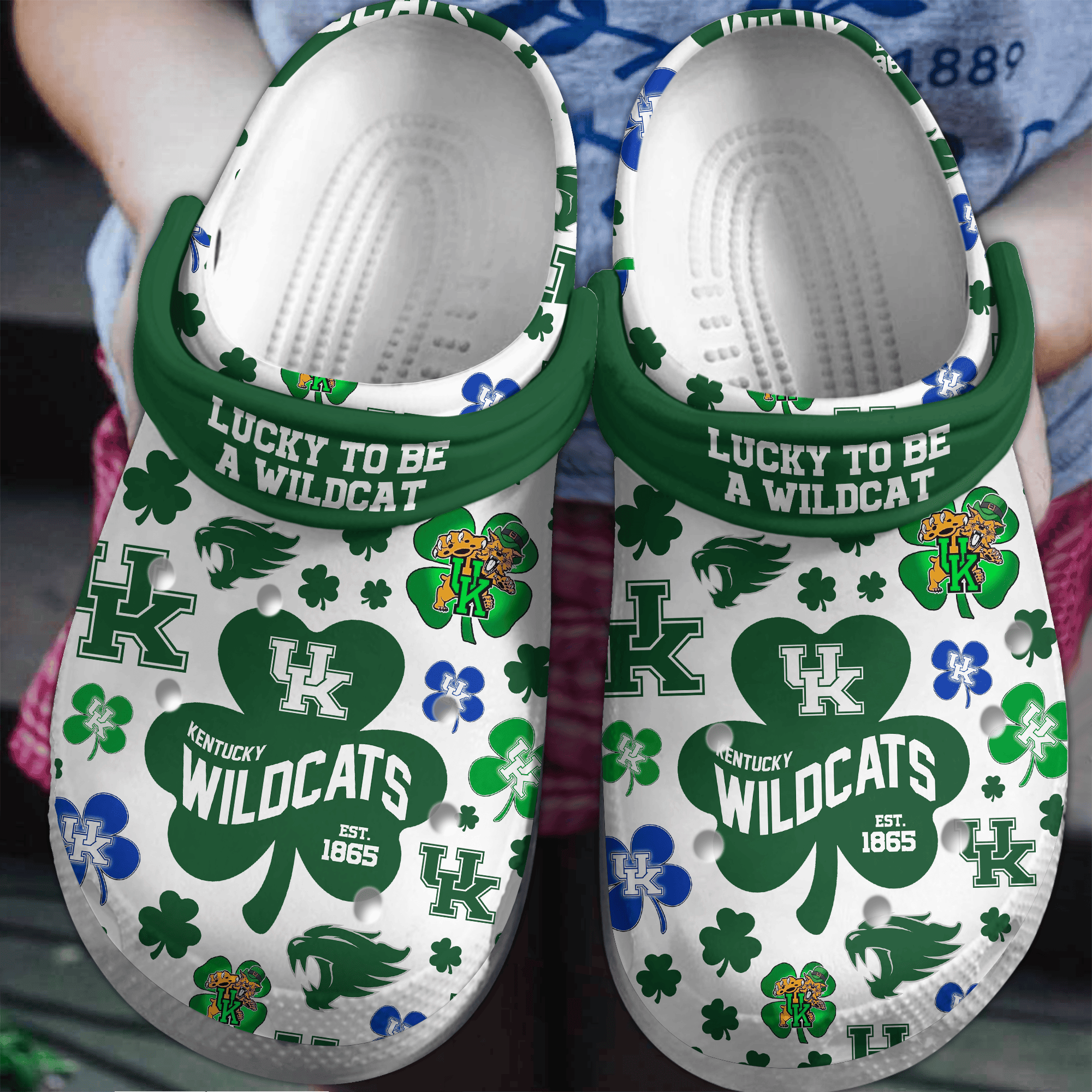 Kentucky Wildcats 2025 NCAA Sport Crocs Clogs For Men Women and Kids - GNL146644