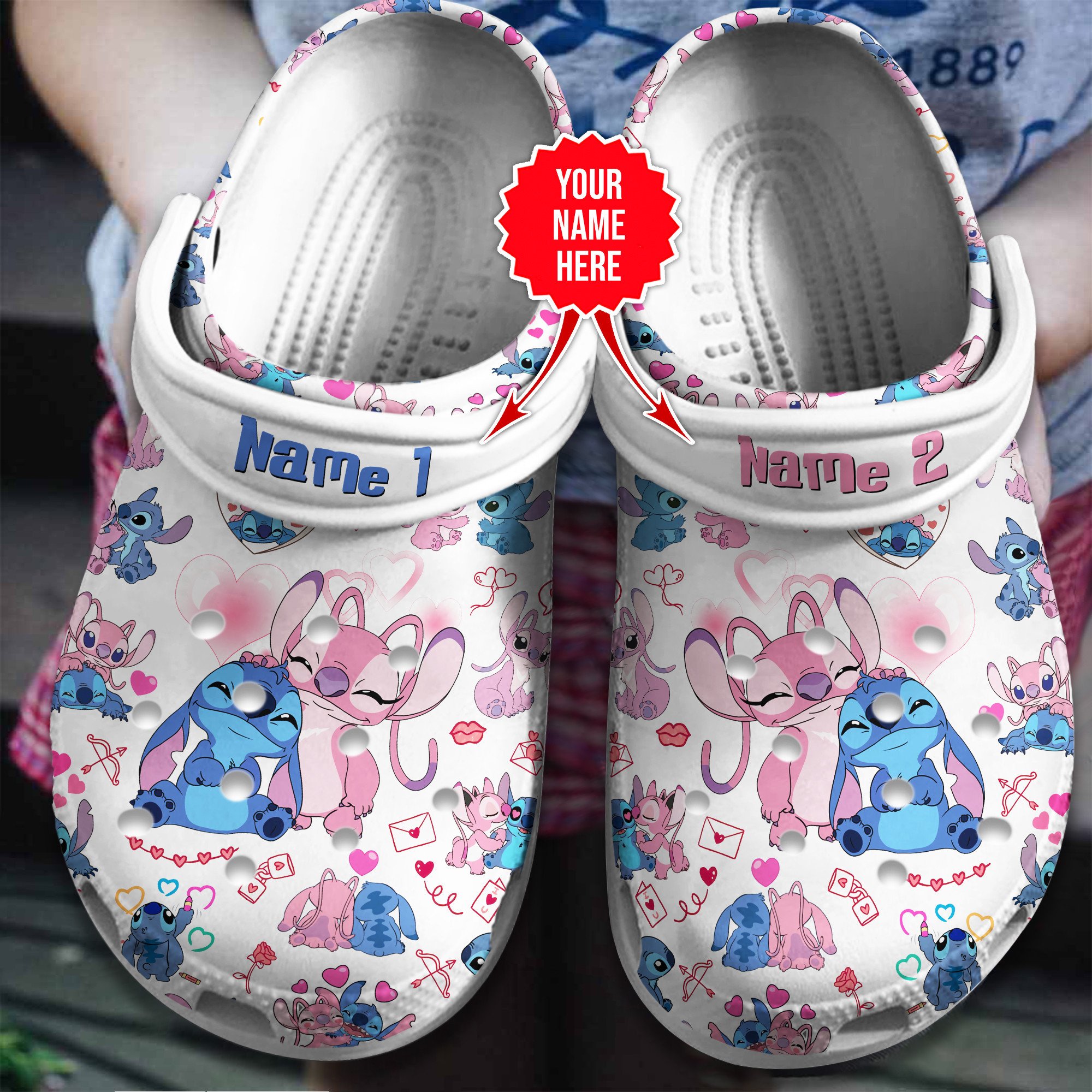 Lilo And Stitch Cartoon Crocs, Clogs Shoes Comfortable For Men Women and Kids - GNL2614680