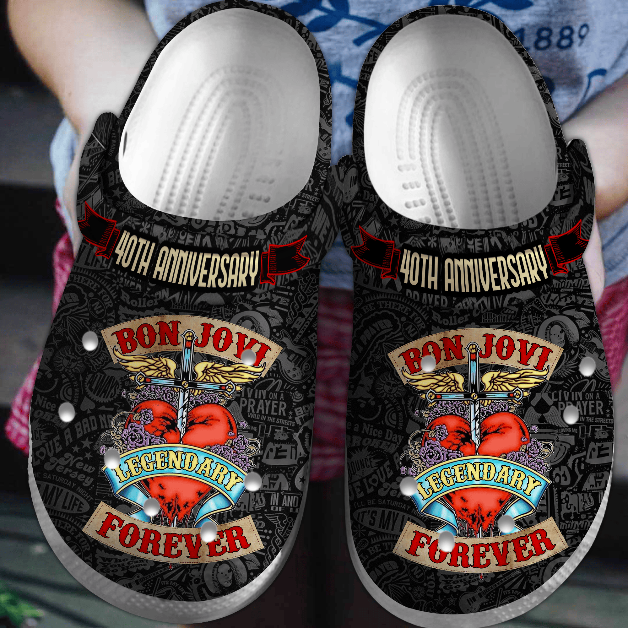Alvvays Plimsoll Punks Music Crocs Crocband Clogs Shoes Comfortable