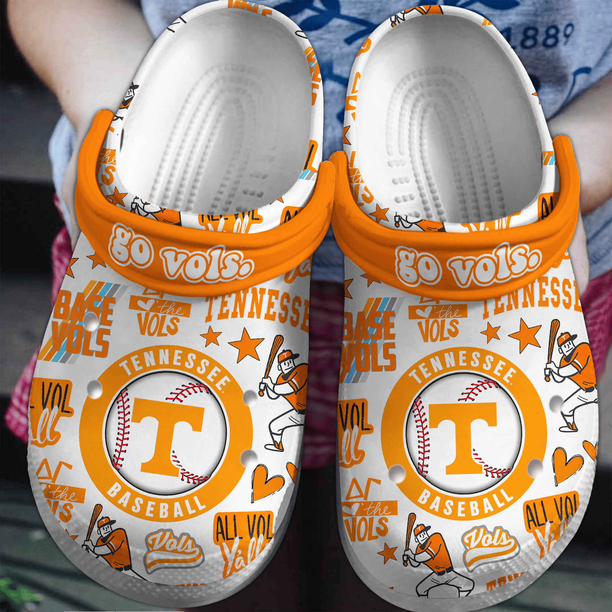 Tennessee Volunteers Football 2025 NCAA Sport Crocs Clogs For Men Women and Kids - GNL146655