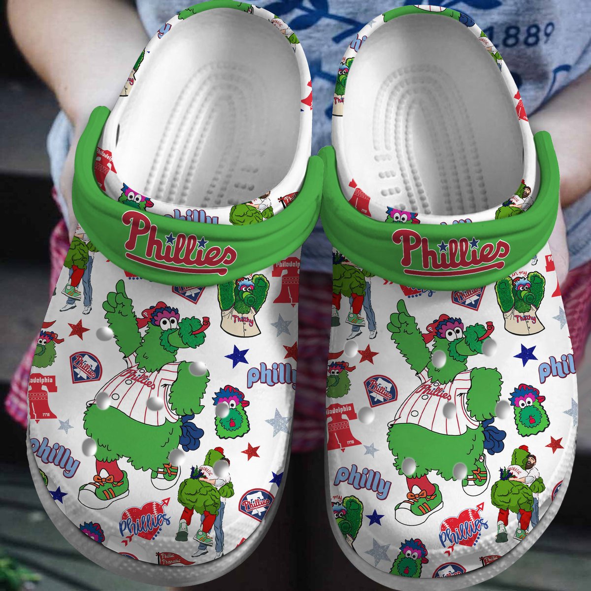 Philadelphia Phillies MLB Crocs Shoes Comfortable For Men Women and Kids - GNL16084