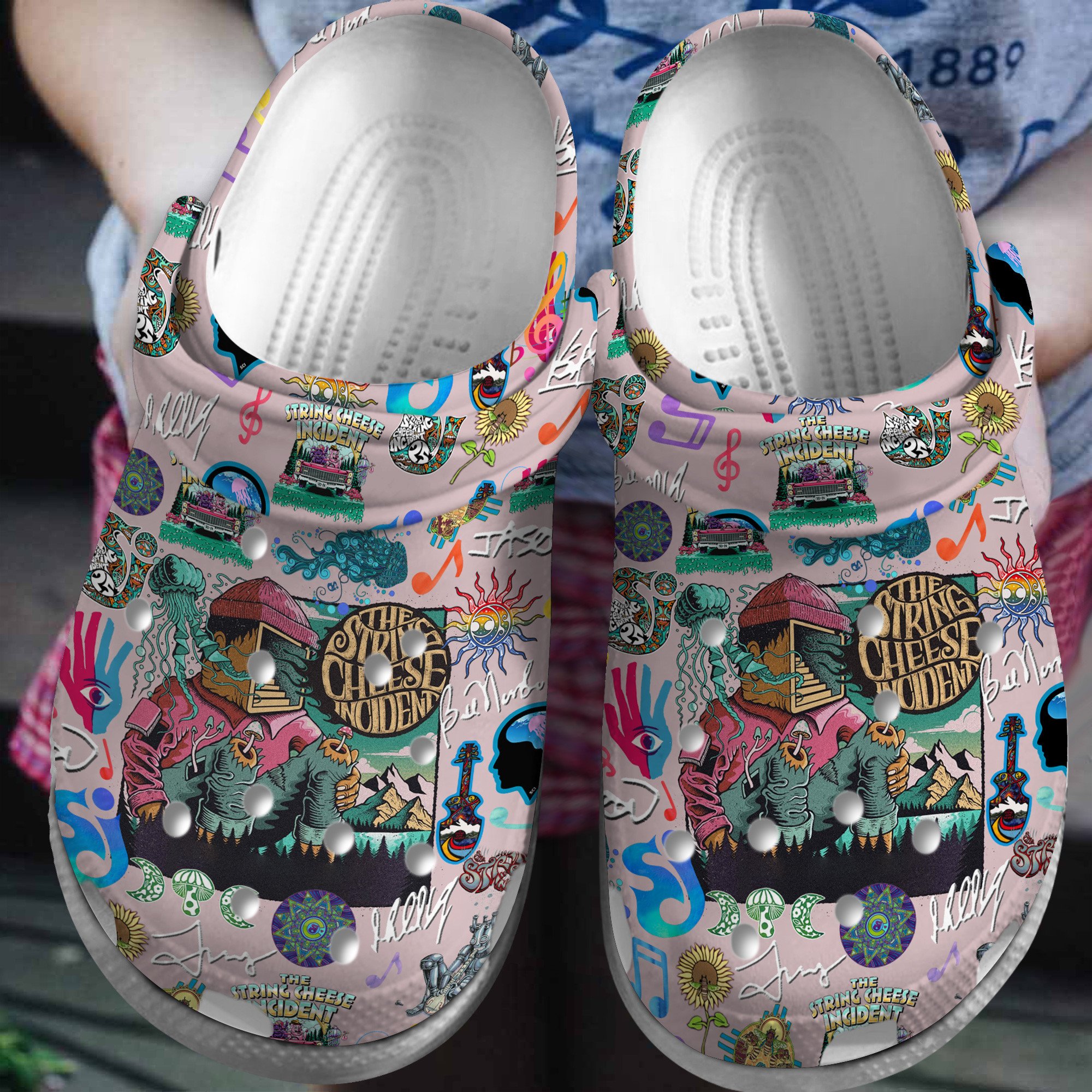 Aerosmith The Farewell Tour Music Crocs Crocband Clogs Shoes Comfortable