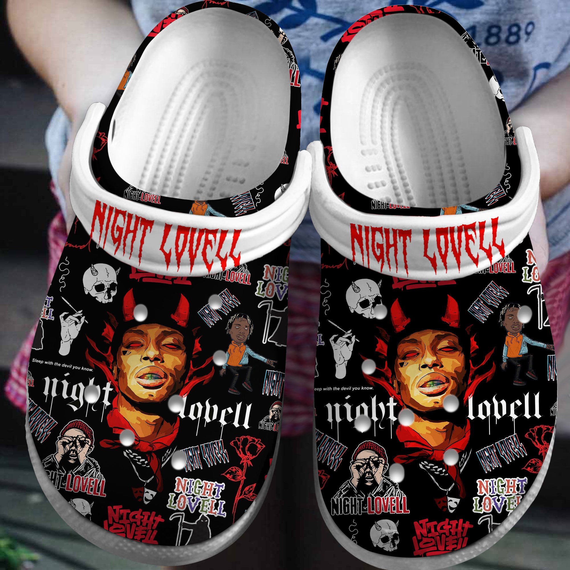 Bryan Adams Music Crocs Crocband Clogs Shoes Comfortable