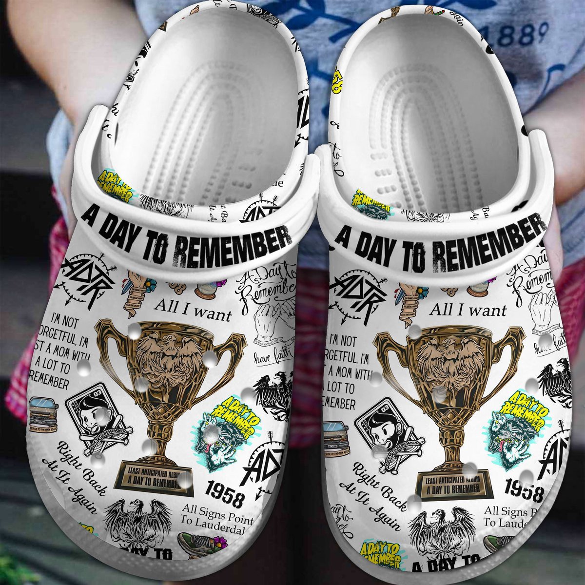 Kiss Destroyer Music Crocs Crocband Clogs Shoes Comfortable