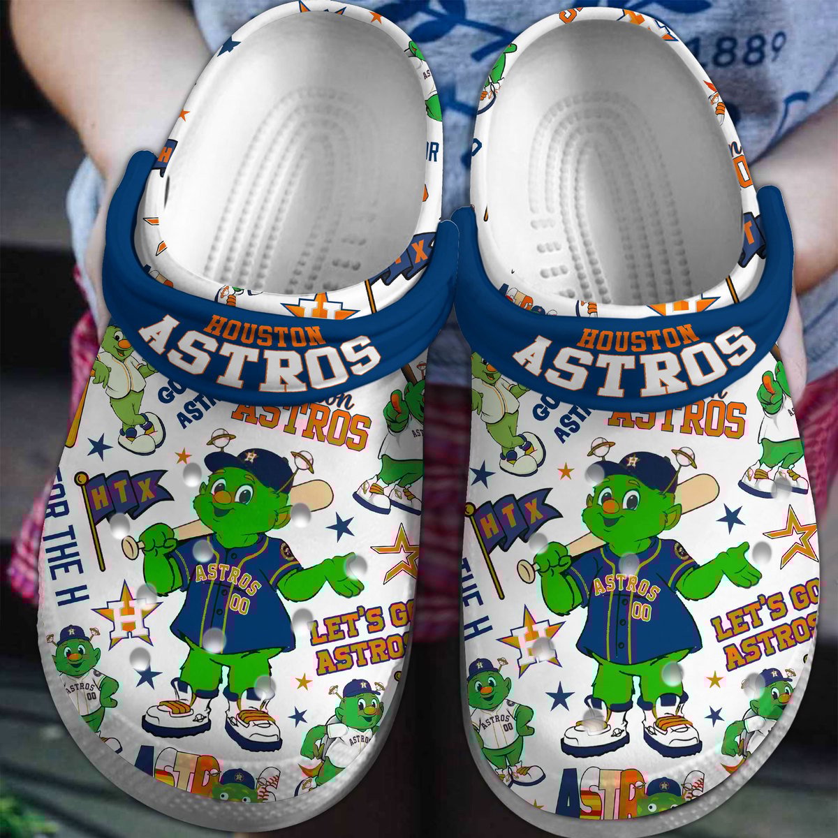 Houston Astros Baseball MLB Crocs Shoes Comfortable For Men Women and Kids - GNL16097