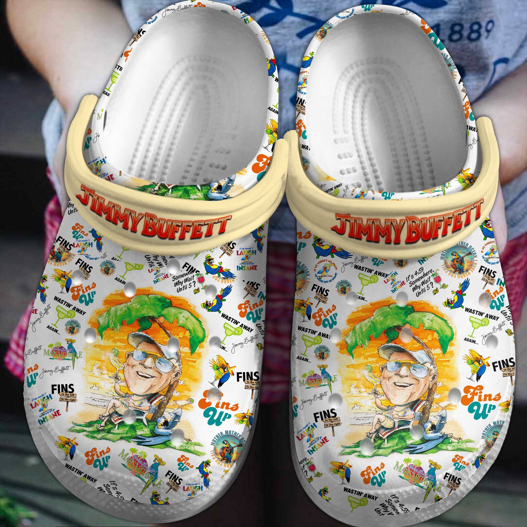 Tedeschi Music Crocs Crocband Clogs Shoes Comfortable