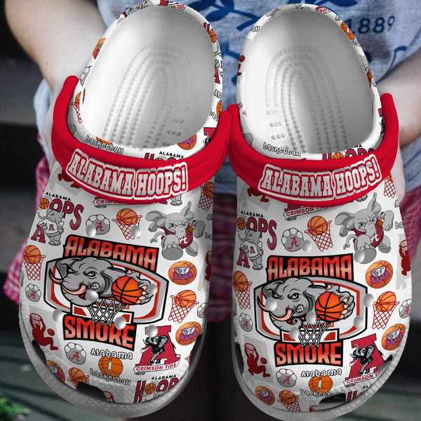 Alabama Crimson Tide 2025 NCAA Sport Crocs Clogs For Men Women and Kids - GNL146682