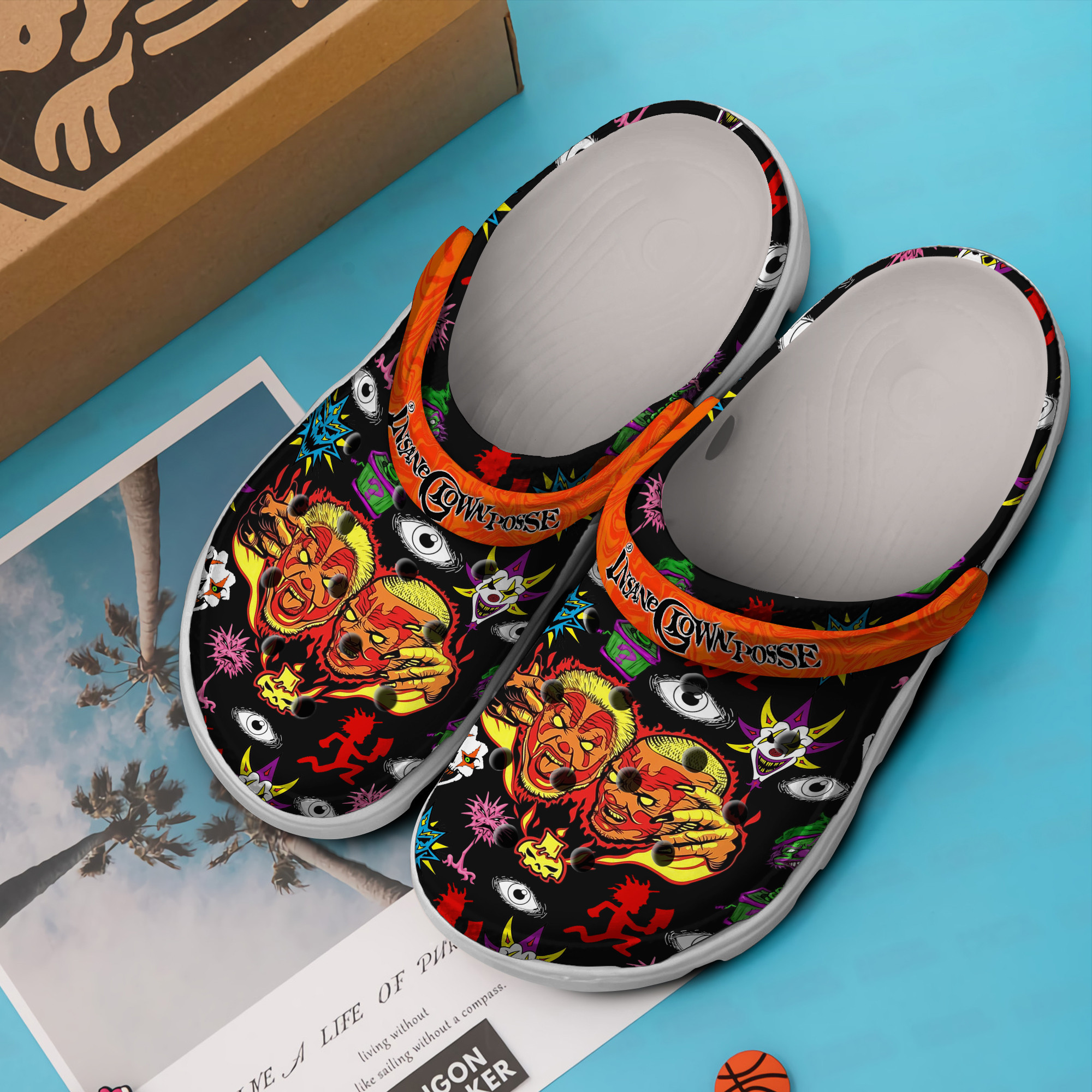 Unique Design Bad Bunny Music Colorful Clogs, Unique Design Crocs