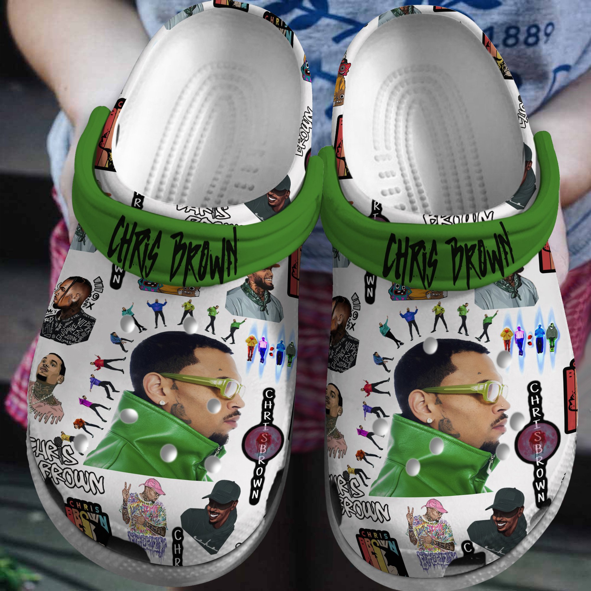 Soft And Durable Jelly Roll Music Clogs For Fans, Soft And Crocs