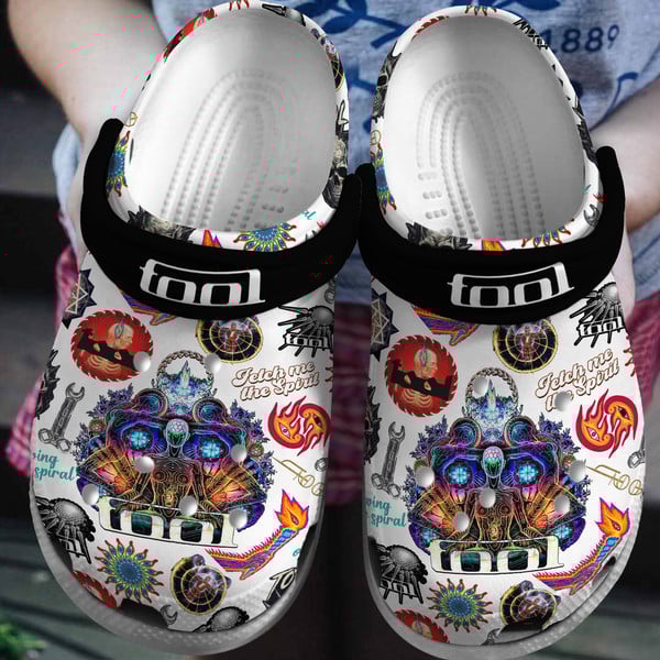Funny Bears Grateful Dead Music Band Colorful Clogs, Funny Bears Crocs