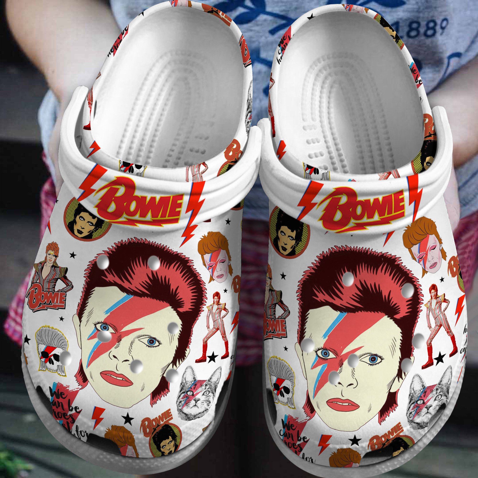 Breathable And Lightweight Clogs Michael Jackson Music Clogs, Breathable And Crocs