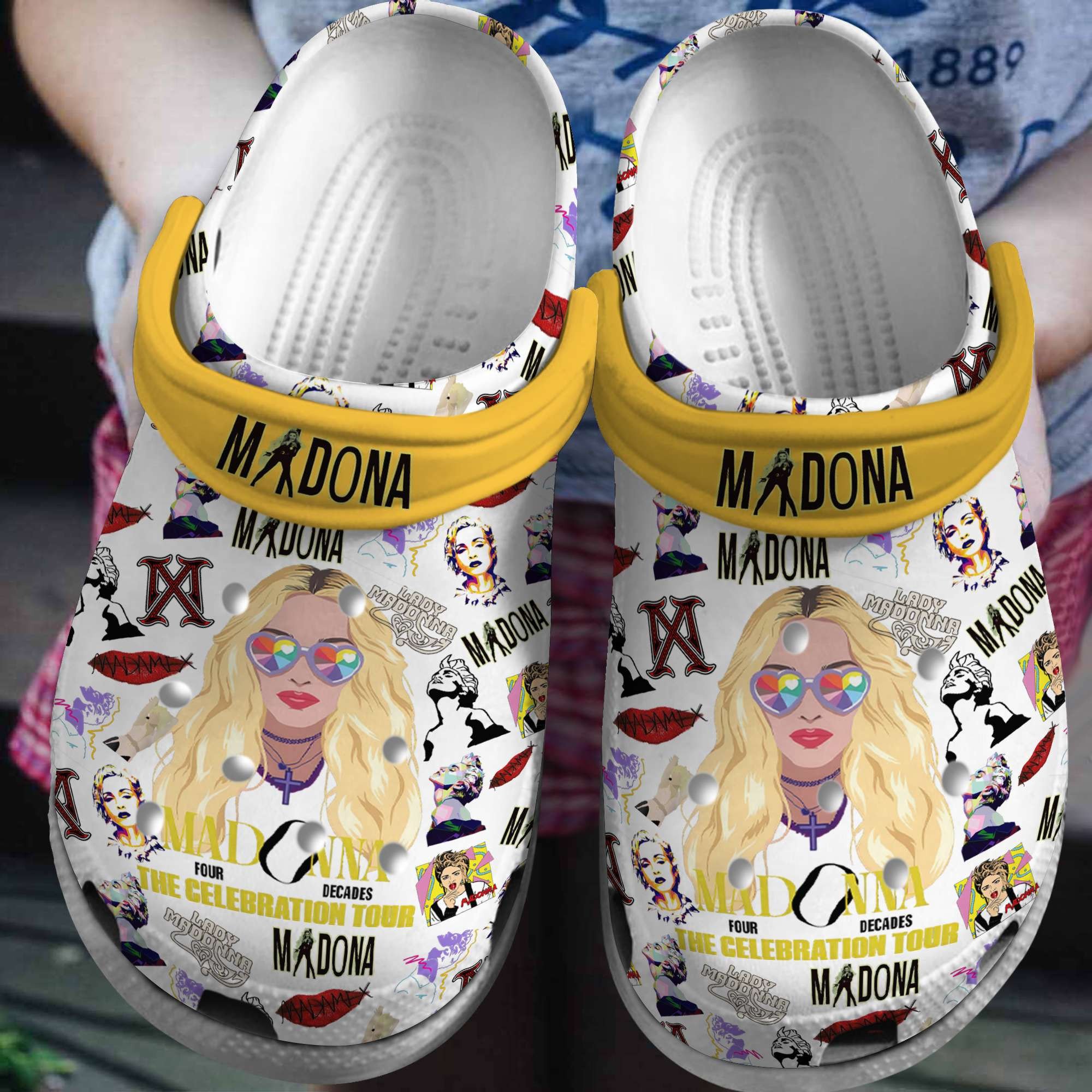 Amazing Rolling Stone Music Clogs, Amazing Rolling Crocs