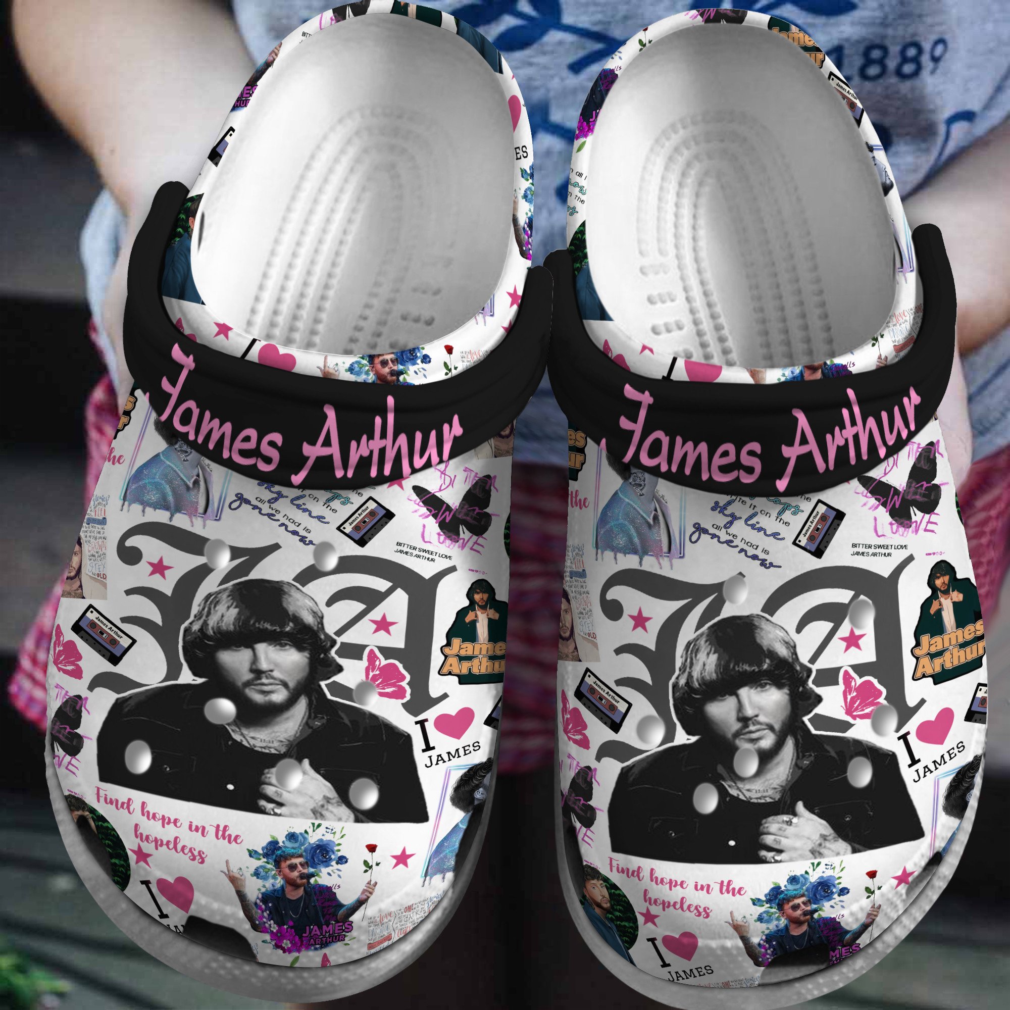 Stylish And Singer Karol G Music Colorful Clogs, Stylish And Crocs